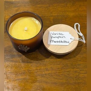 Home Crafted🎅🏻Gift Ready Vanilla Pumpkin Marshmallow Scented Candle